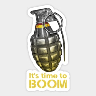 It's time to BOOM Tacticool style Sticker